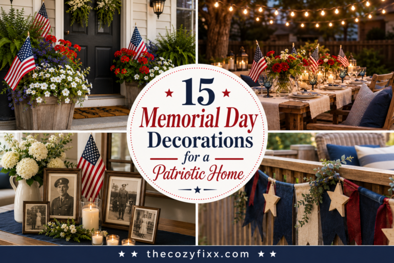 15 Memorial Day Decorations for a Patriotic Home