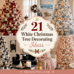 21 White Christmas Tree Decorating Ideas | Christmas Decor Inspiration