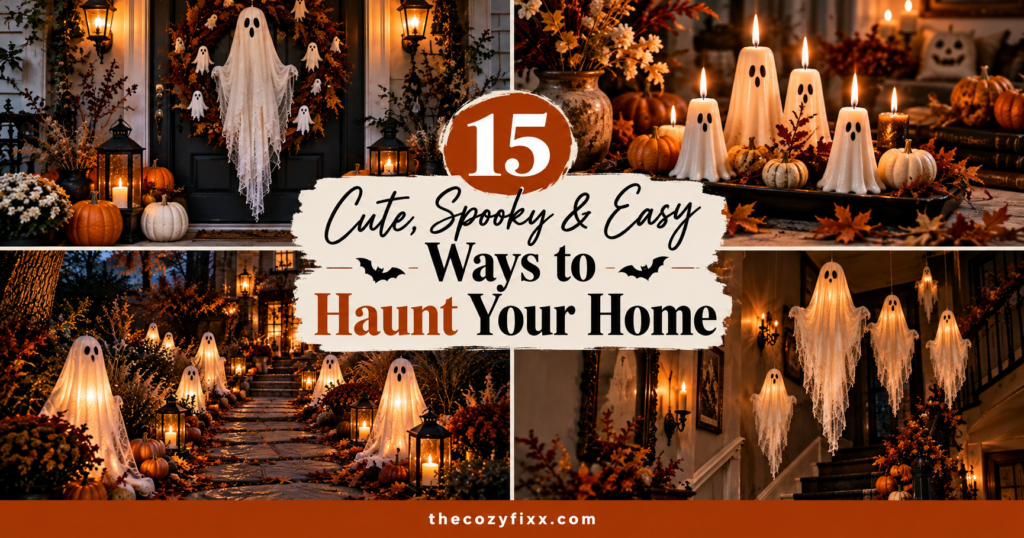 15 Cute, Spooky & Easy Ways to Haunt Your Home
