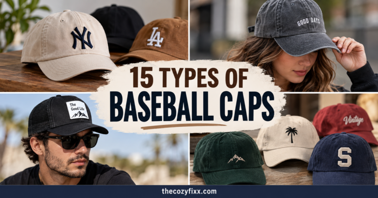 15 Types of Baseball Caps