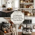 Halloween kitchen decor