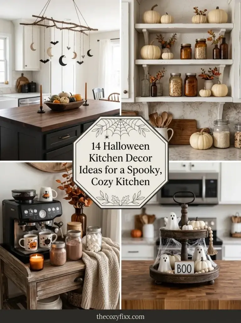 Halloween kitchen decor