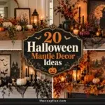 Halloween Mantel Decor Inspiration